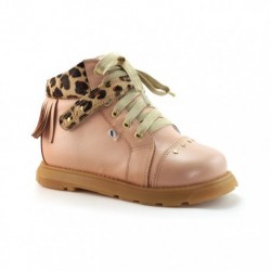 Bota Ortopédica em couro legítimo Rosa Bebe